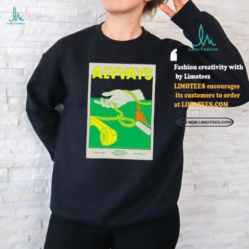 Alvvays August 4 2024 Montreal, Qc Poster Shirt