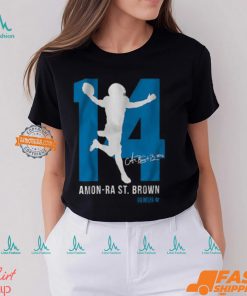 Amon Ra St. Brown Action Number Silo Shirt