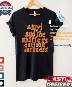 Amyl And The Sniffers Cartoon Darkness T shirt