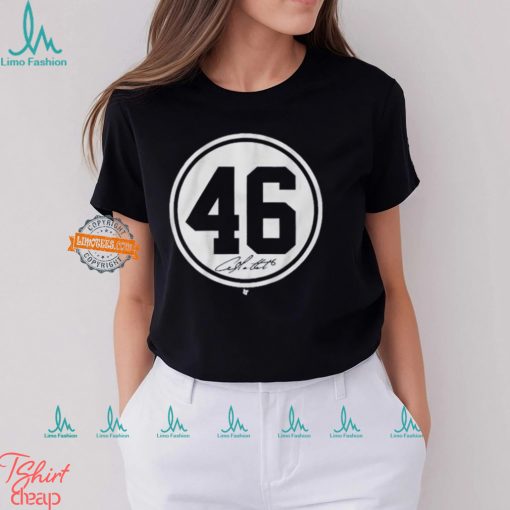 Andy Pettitte Number Circle 46 T shirt