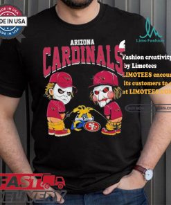 Arizona Cardinals NFL Halloween Peeing Funny Shirt