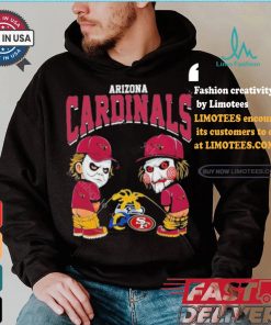 Arizona Cardinals NFL Halloween Peeing Funny Shirt