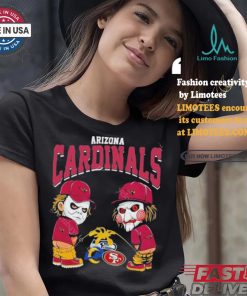 Arizona Cardinals NFL Halloween Peeing Funny Shirt