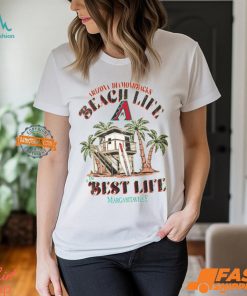 Arizona Diamondbacks Beach Hut Graphic T Shirt