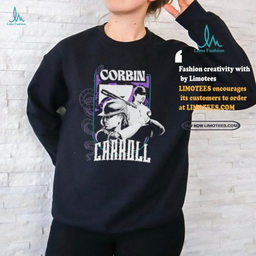 Arizona Diamondbacks Corbin Carroll Baseball Player Retro Shirt