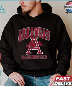 Arkansas razorbacks black classic oversized logo short sleeve fashion t shirt, hoodie, sweater, long sleeve and tank top Arkansas razorbacks black classic oversized logo short sleeve fashion t shirt