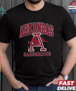 Arkansas razorbacks black classic oversized logo short sleeve fashion t shirt, hoodie, sweater, long sleeve and tank top Arkansas razorbacks black classic oversized logo short sleeve fashion t shirt