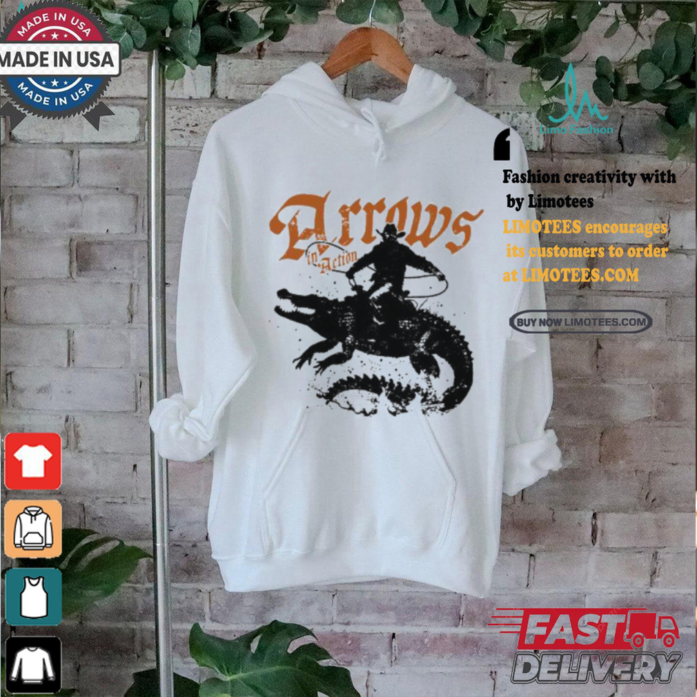 Arrows In Action Cowboy Ringer Shirt Arrows In Action Cowboy Ringer Shirt