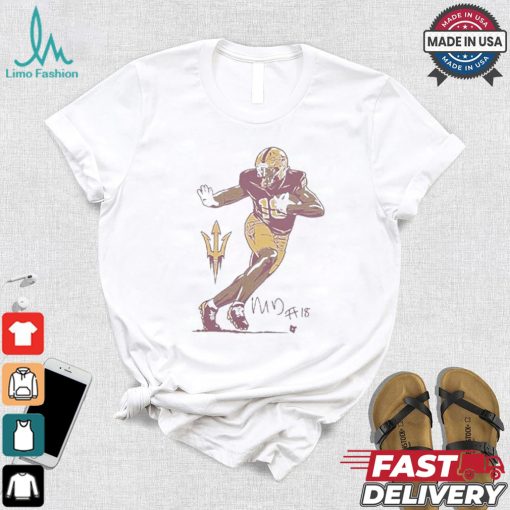 Asu Football Markeston Douglas Superstar T shirt