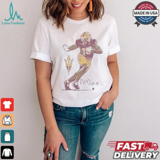 Asu Football Markeston Douglas Superstar T shirt