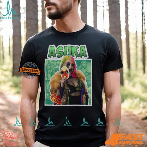 Asuka Green Logo Mask T shirt