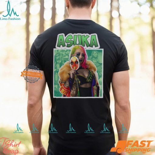 Asuka Green Logo Mask T shirt