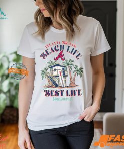 Atlanta Braves Beach Hut Graphic T Shirt