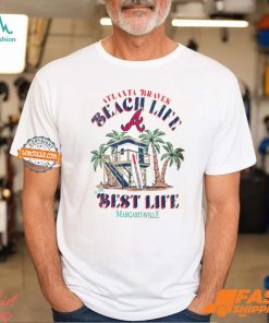 Atlanta Braves Beach Hut Graphic T Shirt