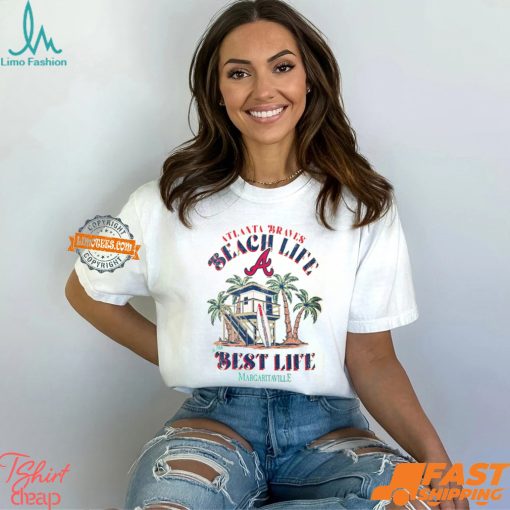 Atlanta Braves Beach Hut Graphic T Shirt