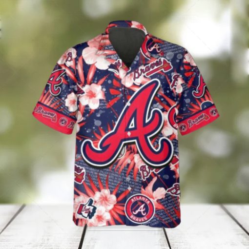 Atlanta Braves Hawaiian Shirt, MLB Hawaiian Shirt Gift For Fans