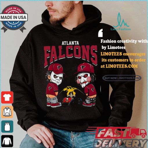 Atlanta Falcons NFL Halloween Peeing Funny Shirt