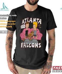 Atlanta Falcons NFL x Homage x Beavis and Butt Head Unisex Tri Blend T Shirt