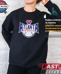 Atlanta Georgia Atl Vintage Baseball Shirt