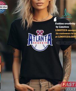 Atlanta Georgia Atl Vintage Baseball Shirt