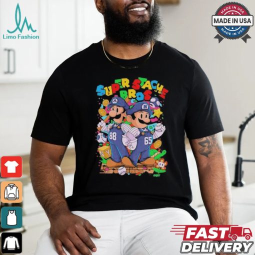 Austin Wells and Nestor Cortes Jr Super Stache Bros Shirt