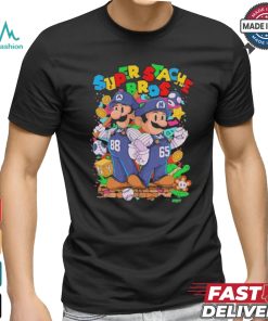 Austin Wells and Nestor Cortes Jr Super Stache Bros Shirt