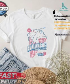 Avalanche Cold Treats Served Soft As Snow T shirt