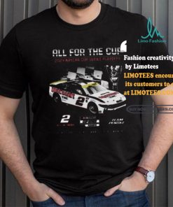 Awesome Men’s Austin Cindric Team Penske Black 2024 NASCAR Cup Series Playoffs Discount Tire T Shirt