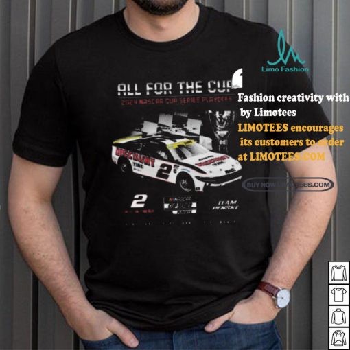 Awesome Men’s Austin Cindric Team Penske Black 2024 NASCAR Cup Series Playoffs Discount Tire T Shirt