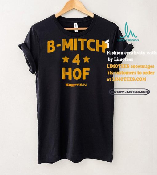 B Mitch for the HOF 106.7 The Fan shirt