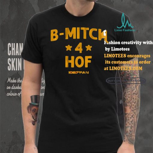 B Mitch for the HOF 106.7 The Fan shirt