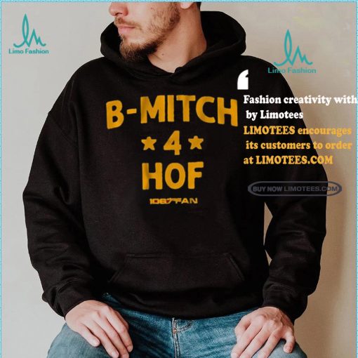 B Mitch for the HOF 106.7 The Fan shirt