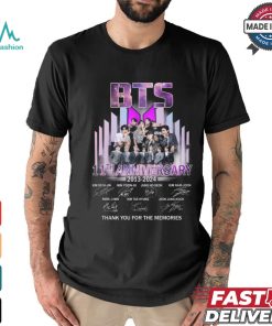 BTS thank you for the memories shirt