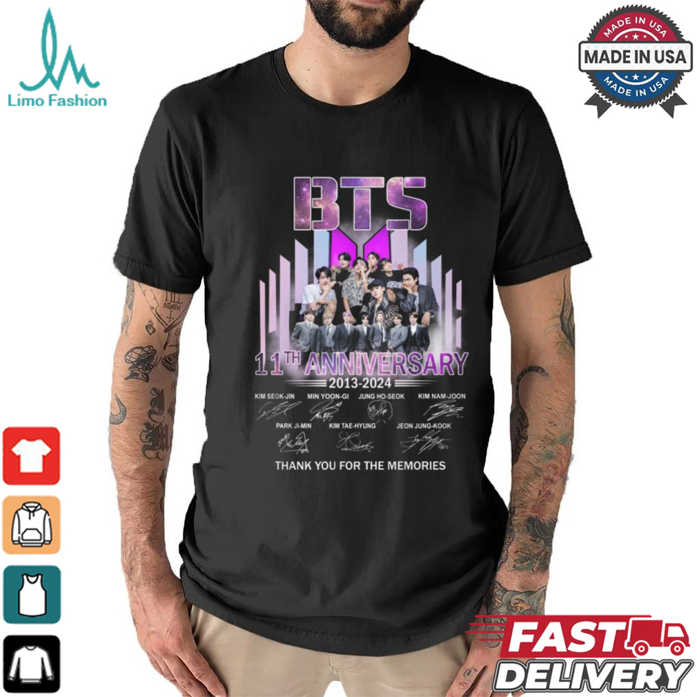 BTS thank you for the memories shirt BTS thank you for the memories shirt