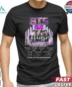 BTS thank you for the memories shirt
