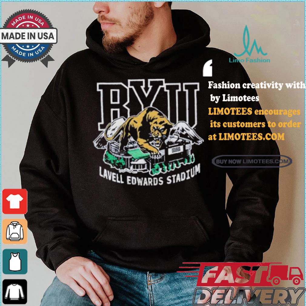 BYU Lavell Edwards Stadium T shirt BYU Lavell Edwards Stadium T shirt