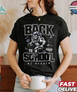 Back To School Dj Reader Lion Football T shirt