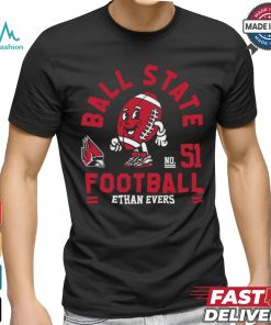 Ball State ncca football ethan evers shirt