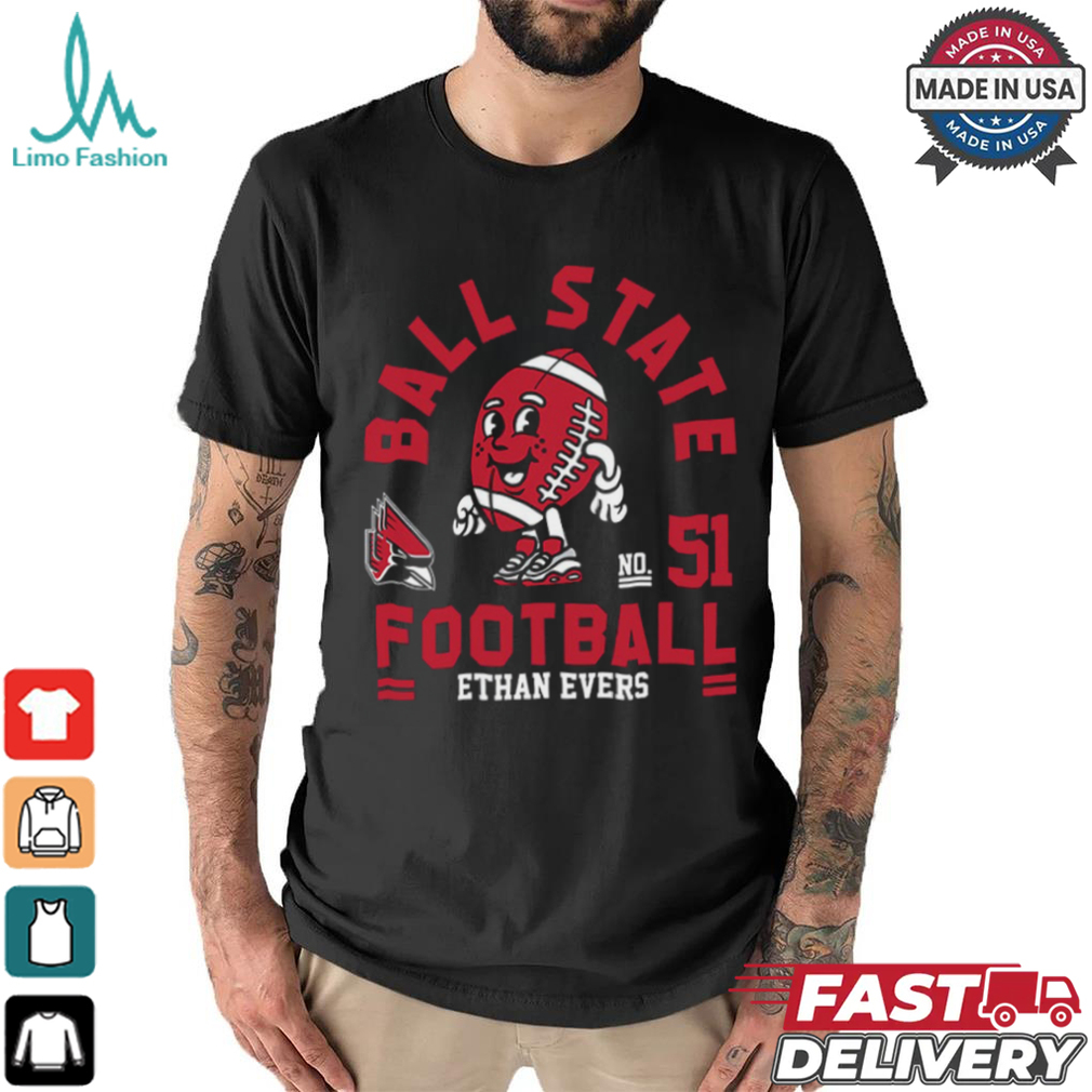 Ball State ncca football ethan evers shirt Ball State ncca football ethan evers shirt