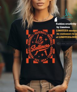 Baltimore Orioles Baseball Est 1954 Logo Shirt
