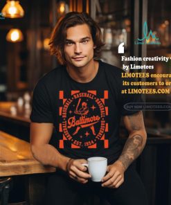 Baltimore Orioles Baseball Est 1954 Logo Shirt