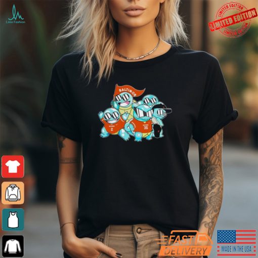 Baltimore Orioles Pokémon Squirtle Shirt