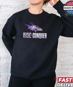 Baltimore Ravens Rise And Conquer Snapback Shirt, hoodie, sweater, long sleeve and tank top Baltimore Ravens Rise And Conquer Snapback Shirt