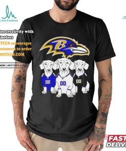 Baltimore Ravens dachshund dogs shirt