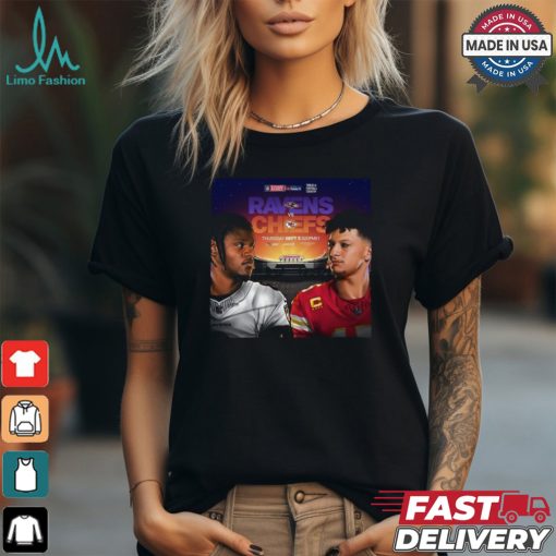 Baltimore Ravens vs Kansas City Chiefs Sept 5 2024 NFL Kickoff A Season shirt