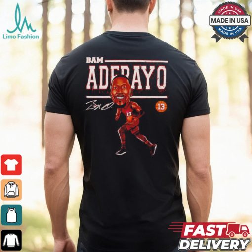 Bam Adebayo Miami Cartoon Basketball Signature shirt