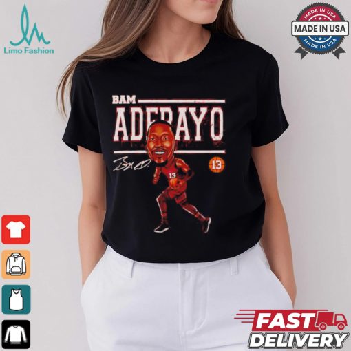 Bam Adebayo Miami Cartoon Basketball Signature shirt