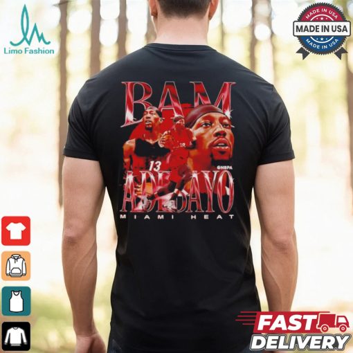 Bam Adebayo Miami Vintage Football shirt