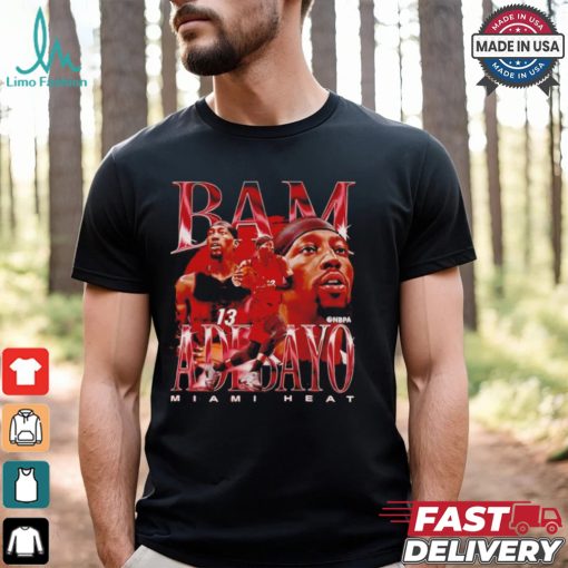 Bam Adebayo Miami Vintage Football shirt
