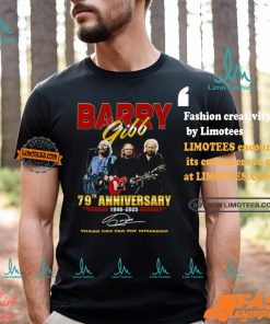 Barry Gibb 79th Anniversary 1946 2025 Thank You For The Memories T shirt